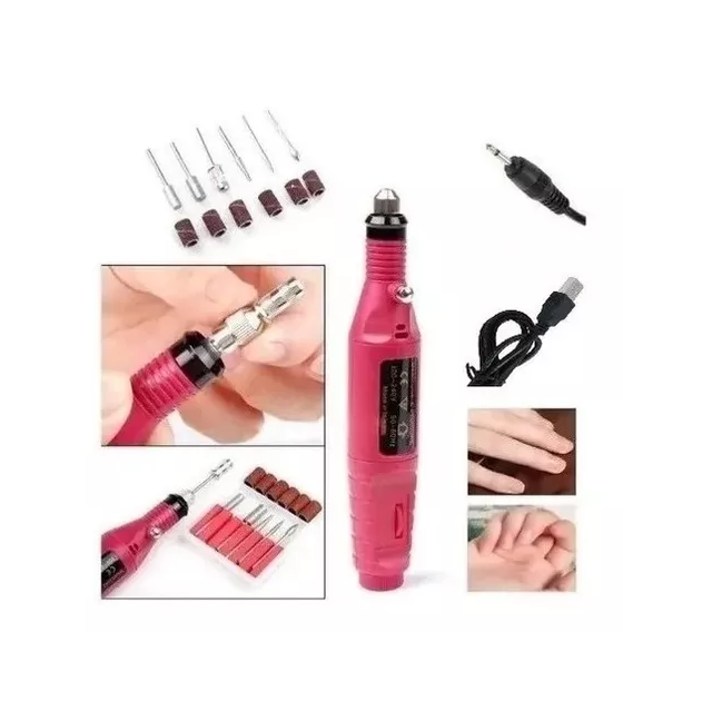 Mini torno uñas 20000 Rpm + fresas pedicura manicura nuevos