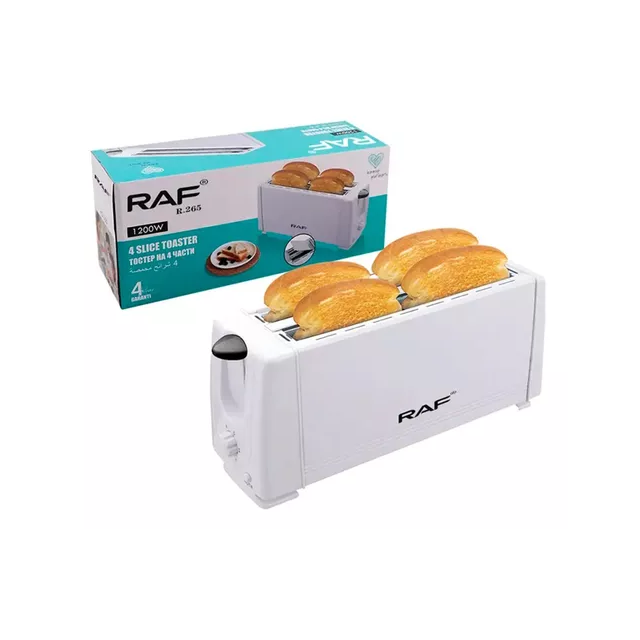 Tostadora automatica de 4 panes