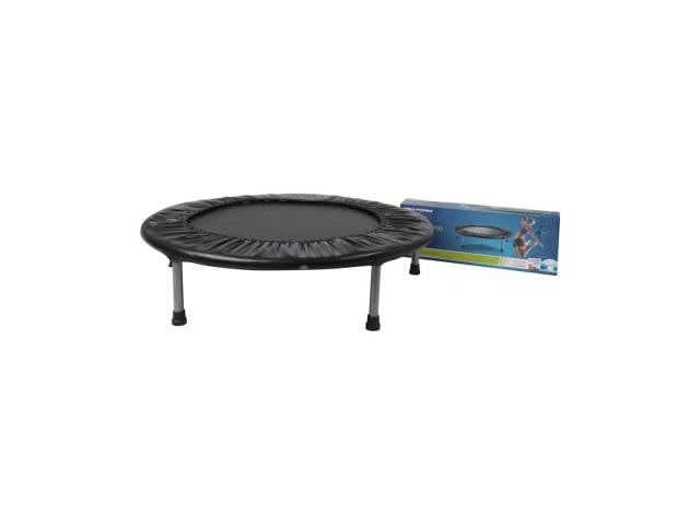 Mini Trampolín  100cm Fitness Acero 120kg Negro
