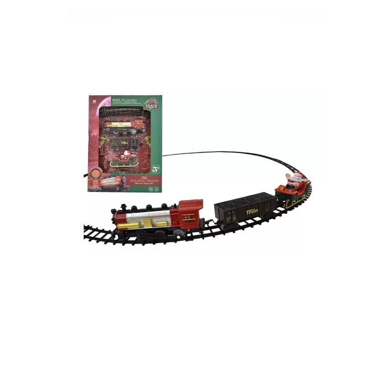Tren navideño decorativo a pila