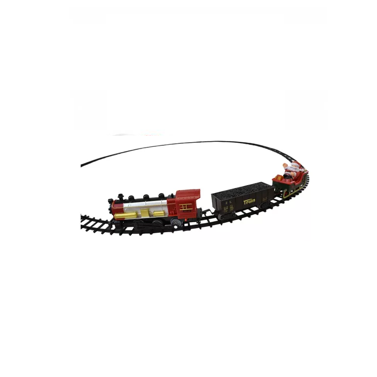 Tren navideño decorativo a pila