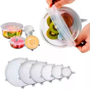 Tapas de silicona para tupper