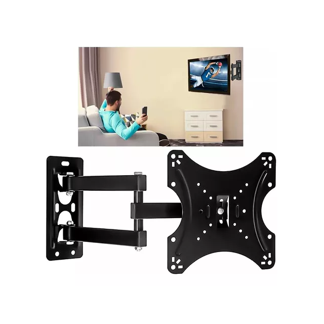 Soporte Tv Led 14 A 42 con brazo articulado, soporta hasta 35 Kg