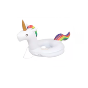 Unicornio salvavidas inflable