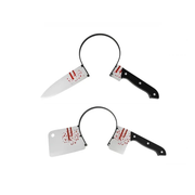 Vincha Cuchillo Con Sangre Falsa Halloween Disfraz Cosplay