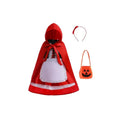 Disfraz Infantil De Caperucita Roja Niña Halloween Fiesta