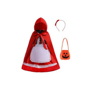 Disfraz Infantil De Caperucita Roja Niña Halloween Fiesta