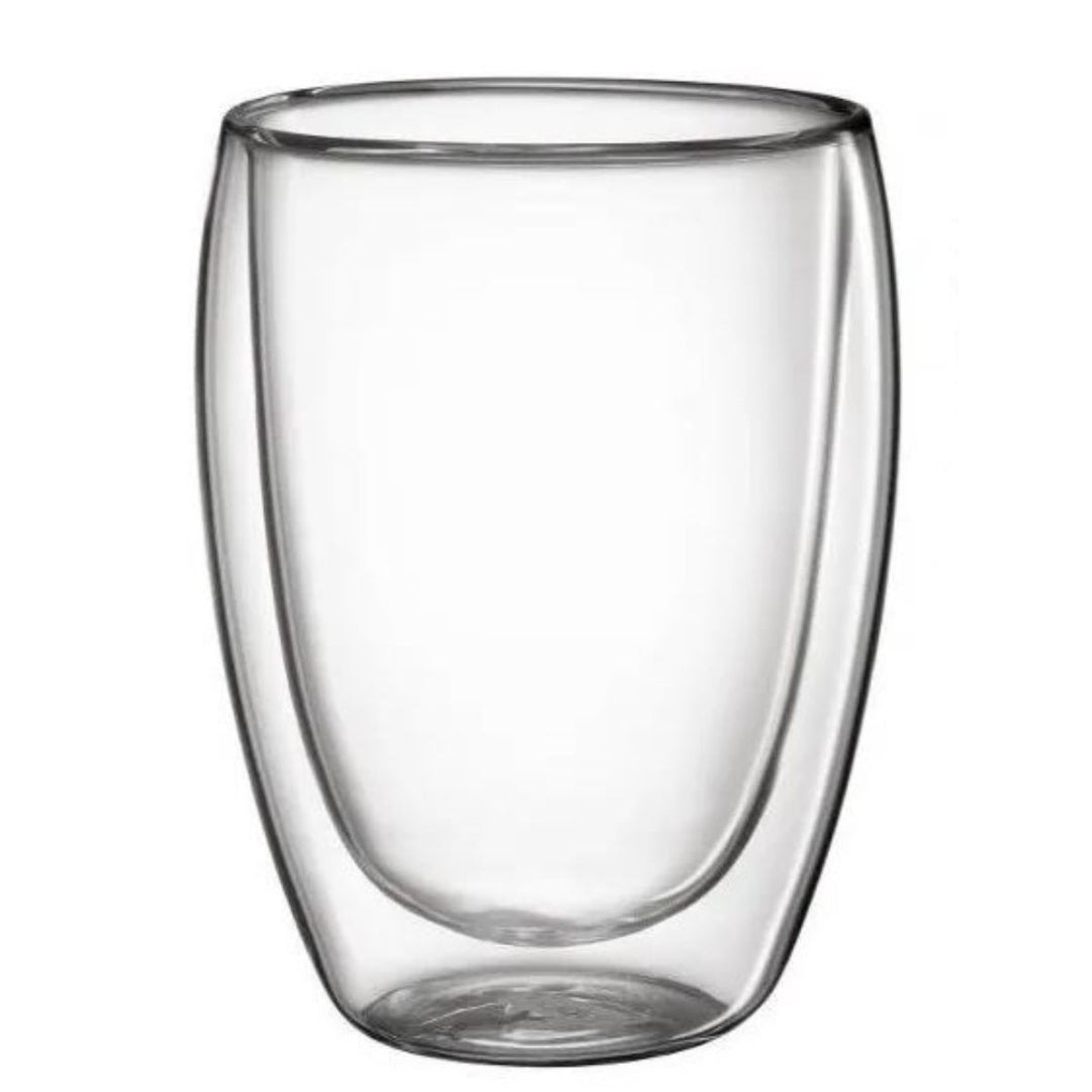 Vaso De Vidrio Doble Pared 8.5x11cm. Chw03090