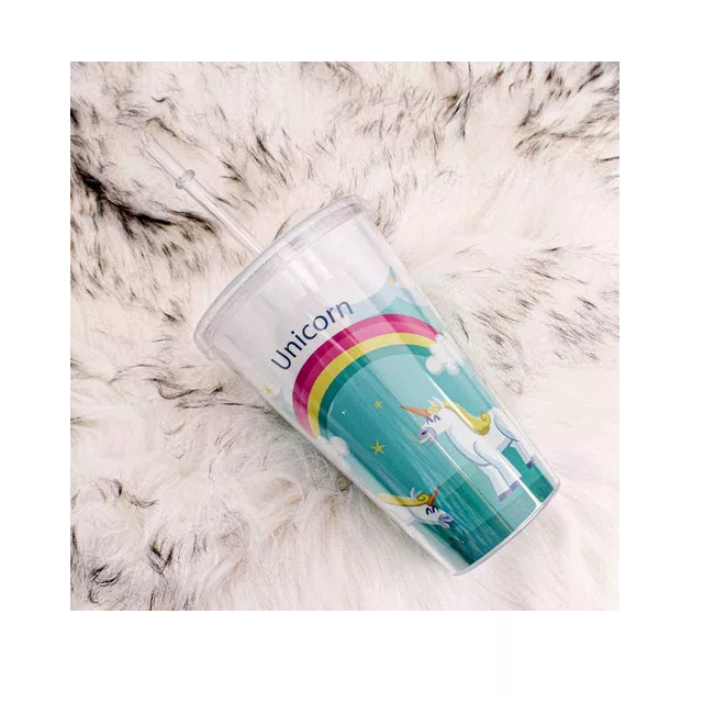 Vaso infantil con sorbito