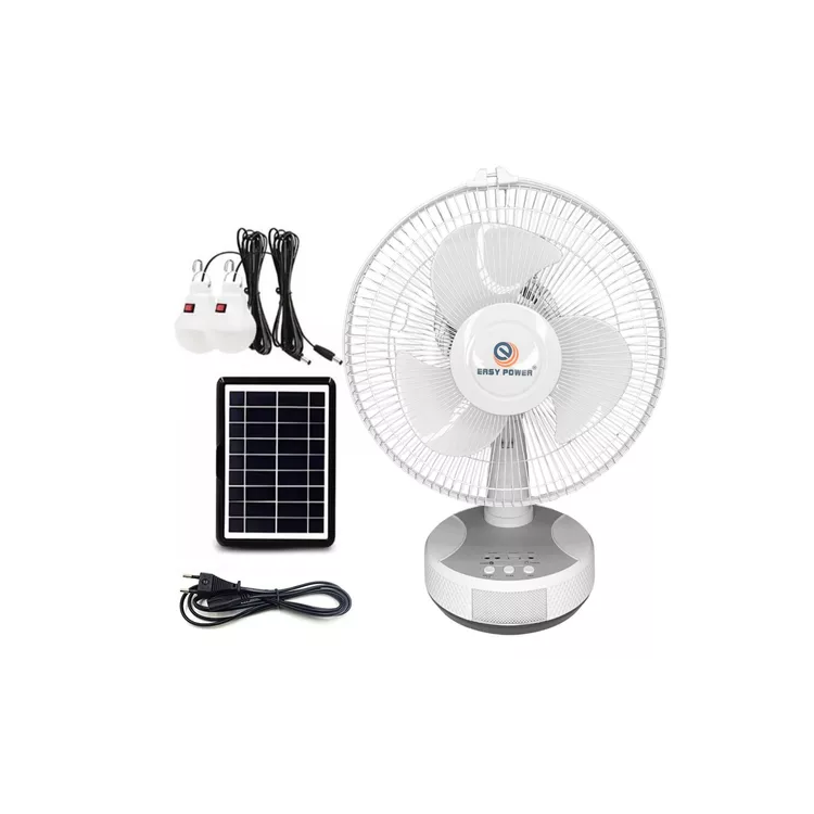 Ventilador Inalanbrico con carga solar