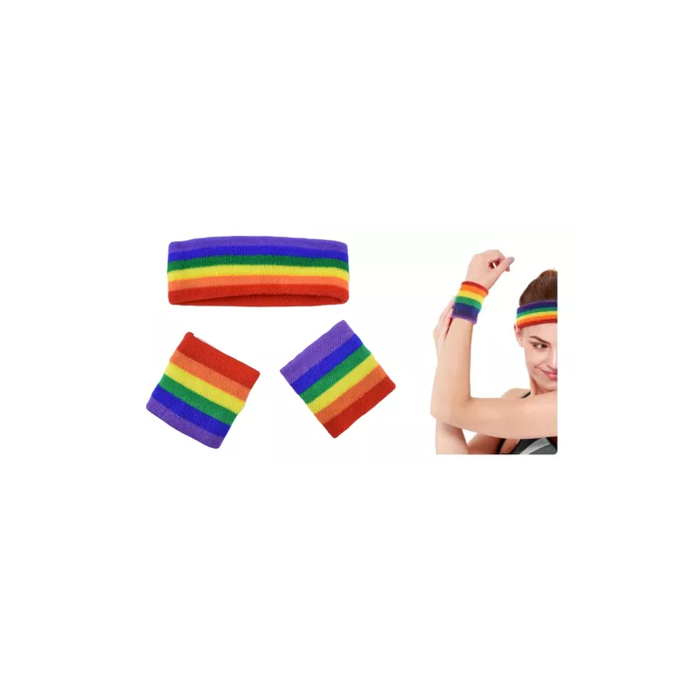 Set de vincha y muñequera