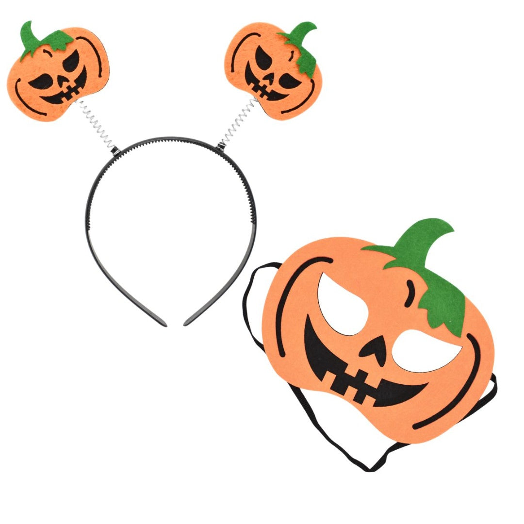 Vincha Y Antifaz De Halloween