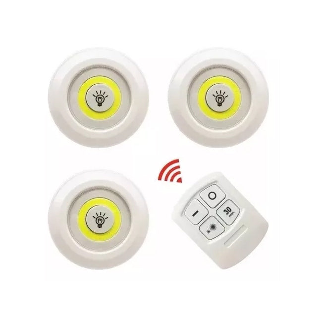 Luces X3 led Inalámbricas X3 con control remoto