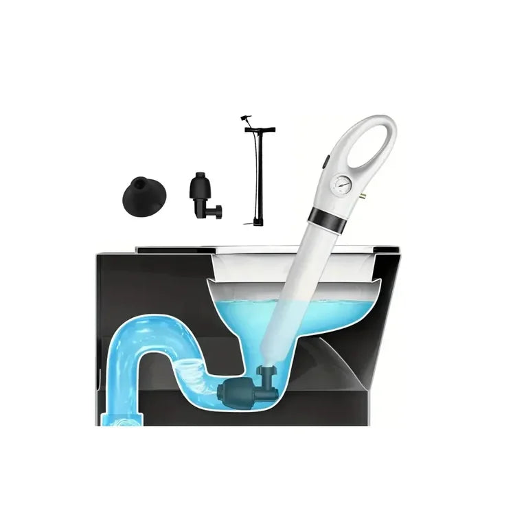 Destapador De Desagüe Destapamax Con Aire Comprimido