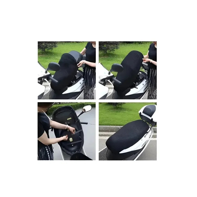 Funda Cubre Asiento Para Butaca Moto M 92x50cm Cubre Rasguño