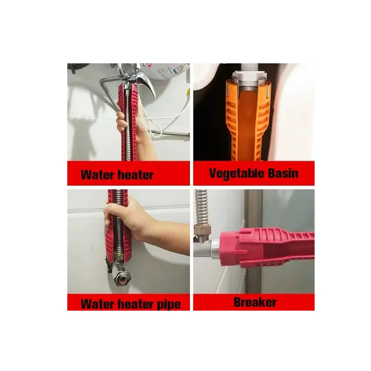 Llave Inglesa 5 En 1 Para Sanitaria Fregadero